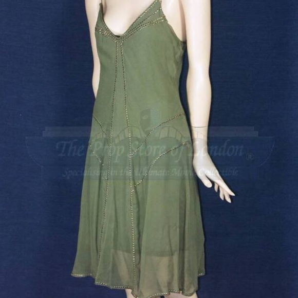 ISO DKNY Green Dress - Picture 2 of 3